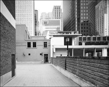 Temperance St. at Yonge St.—View South (2004) by Dario Zini, Pigment print on archival paper